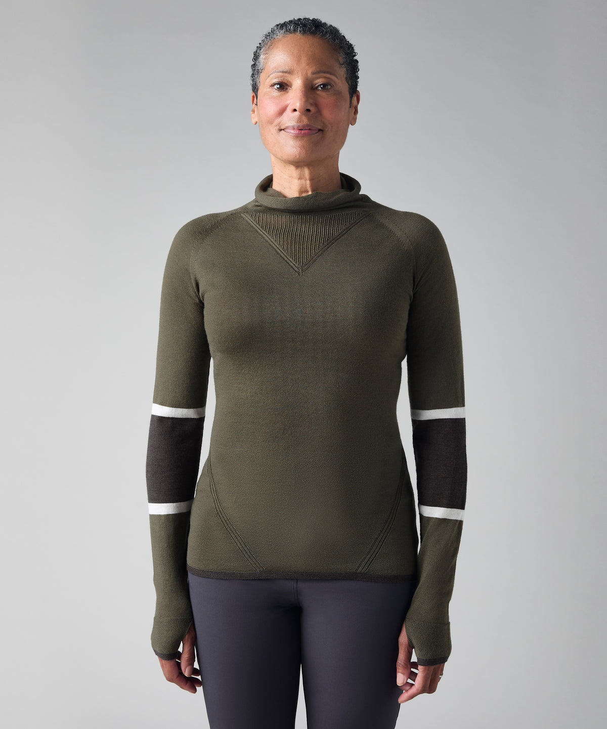 Marin Merino Cowl Neck Top