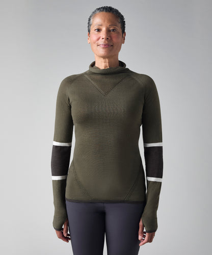Marin Merino Cowl Neck Top