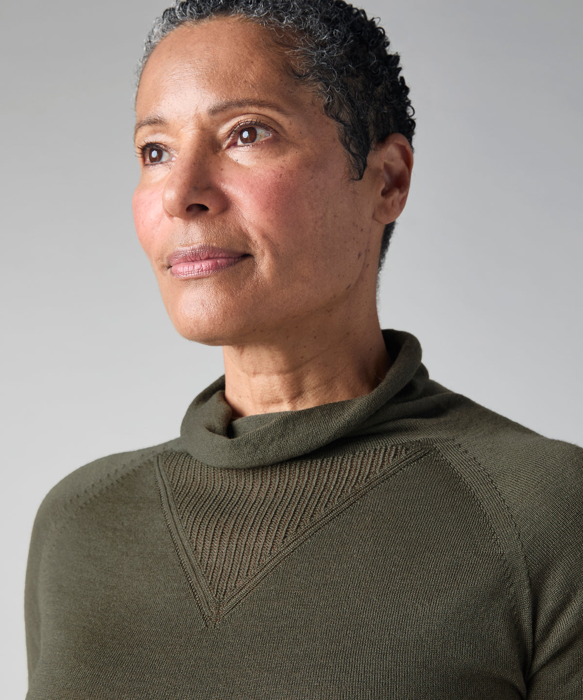 Marin Merino Cowl Neck Top