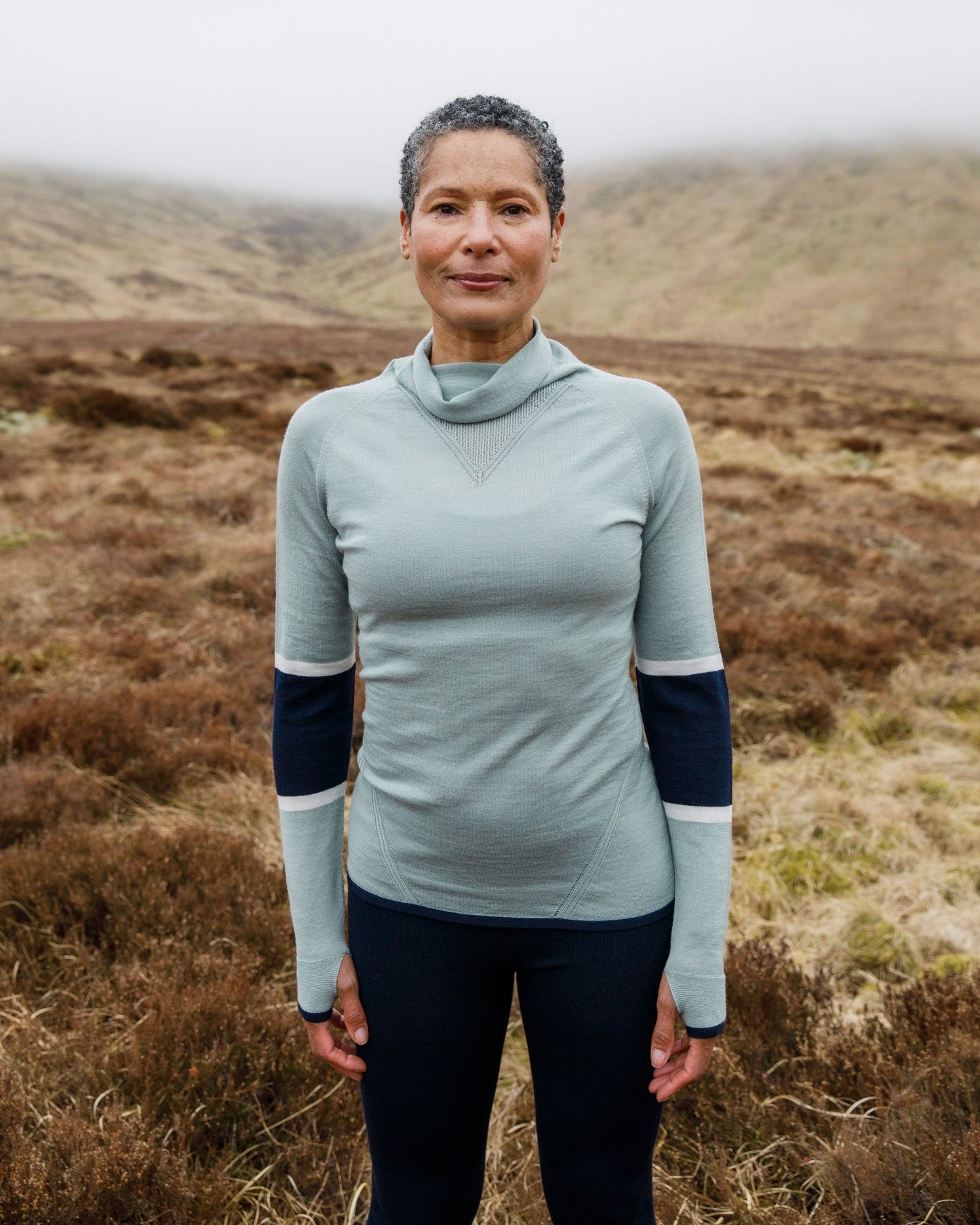 Marin Merino Cowl Neck Top