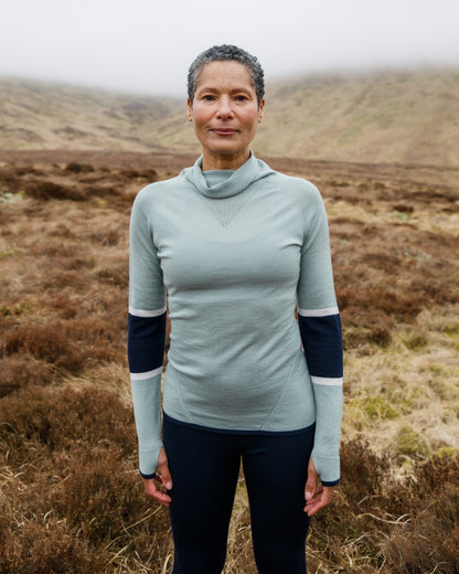 Marin Merino Cowl Neck Top
