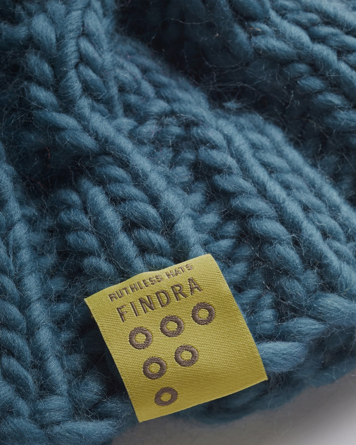 100% Merino Cable Bobble Hat