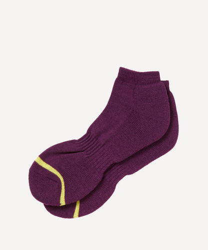 Tillie Merino Trainer Socks