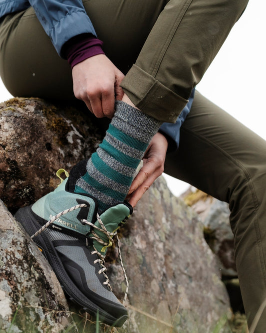 Skye Stripe Merino Socks