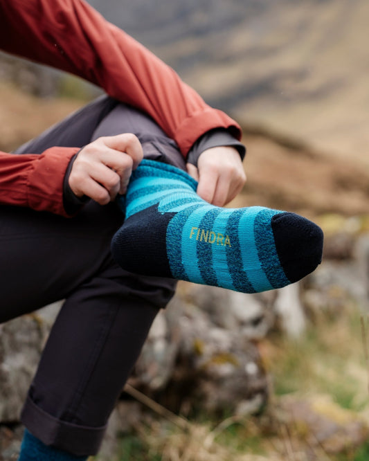 Skye Stripe Merino Socks