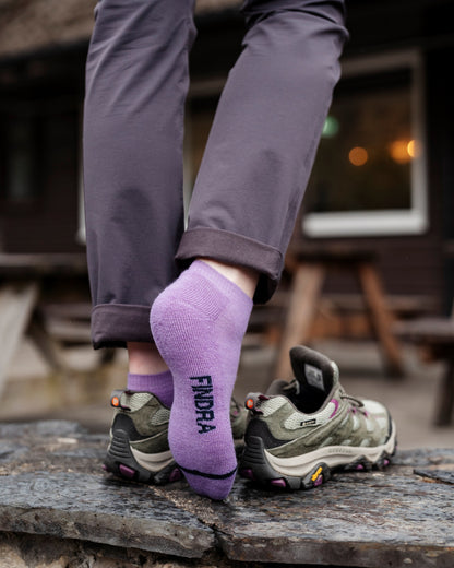 Tillie Merino Trainer Socks