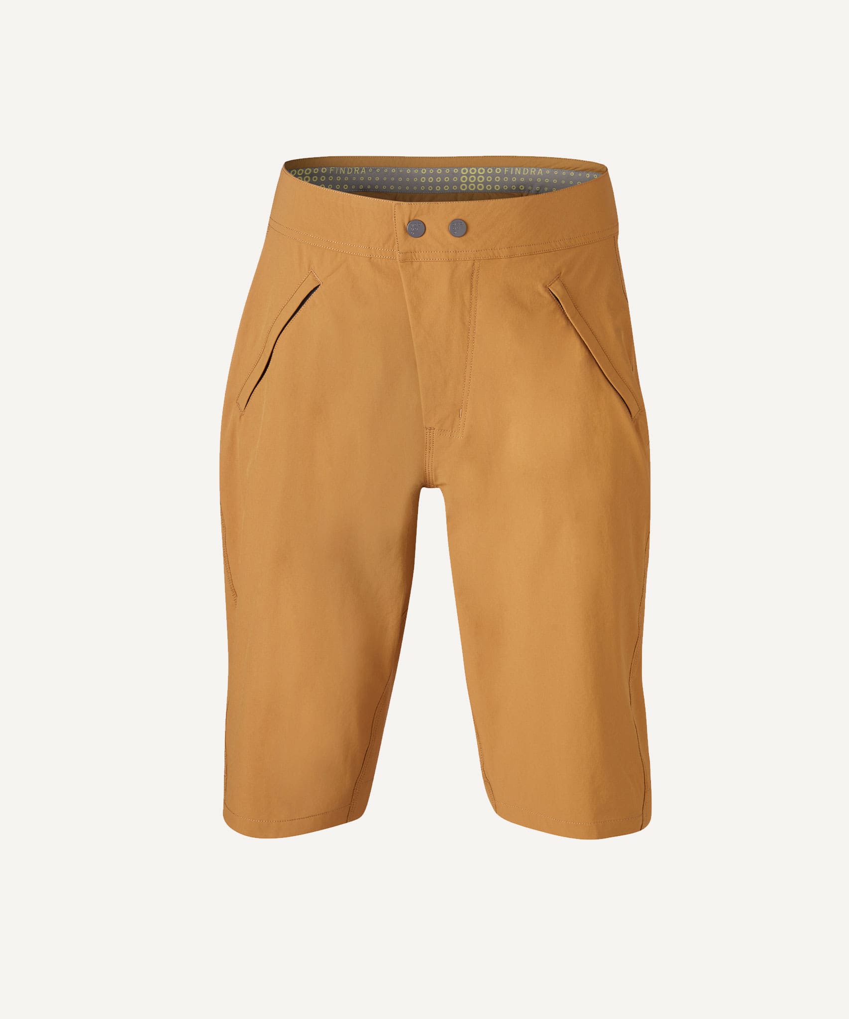 FINDRA Cairn Mens Trail Shorts Sand Front