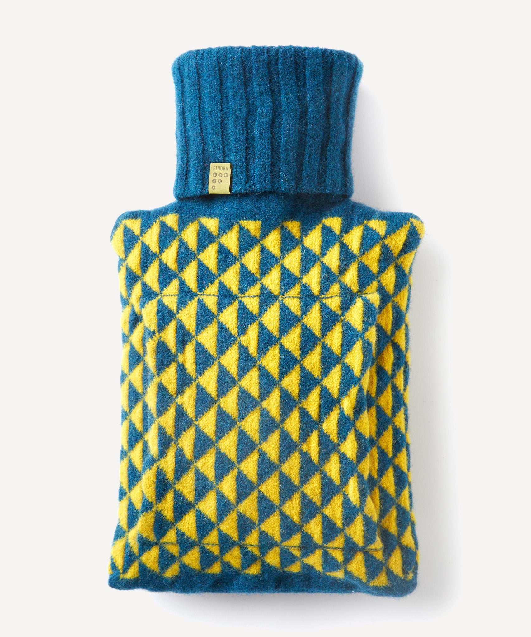 FINDRA Coorie Hot Water Bottle Cover Picalilli/Peacock