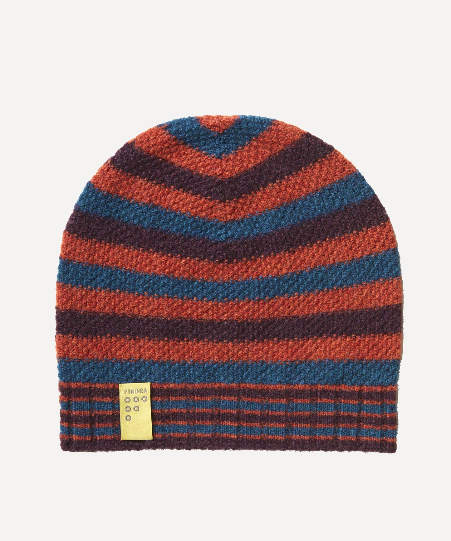 FINDRA Betty Stripe Lambswool Beanie