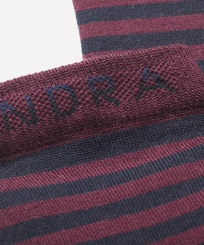 FINDRA Skye Stripe Merino Socks Cuff