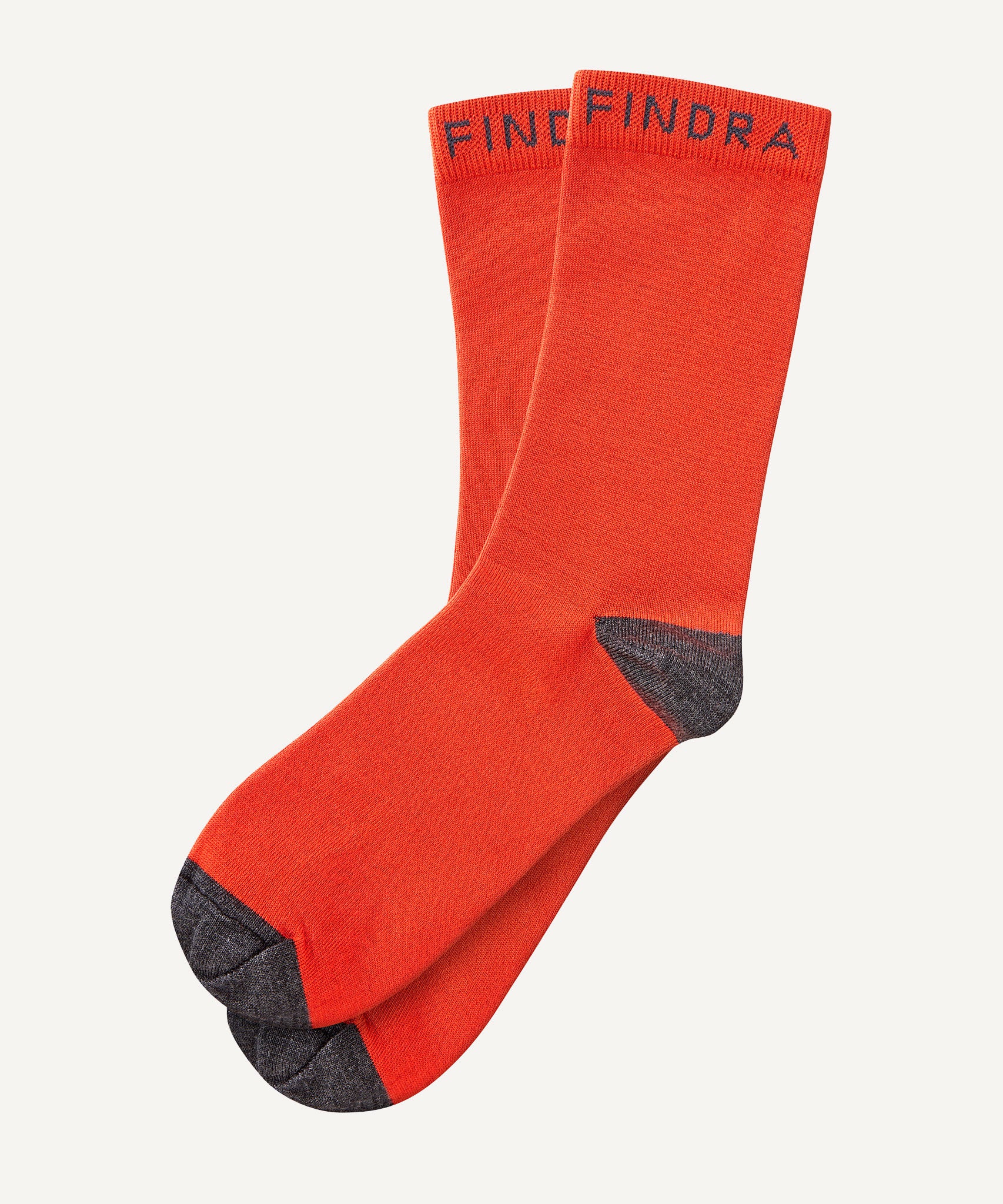 FINDRA Merino Colour Block Socks Coral
