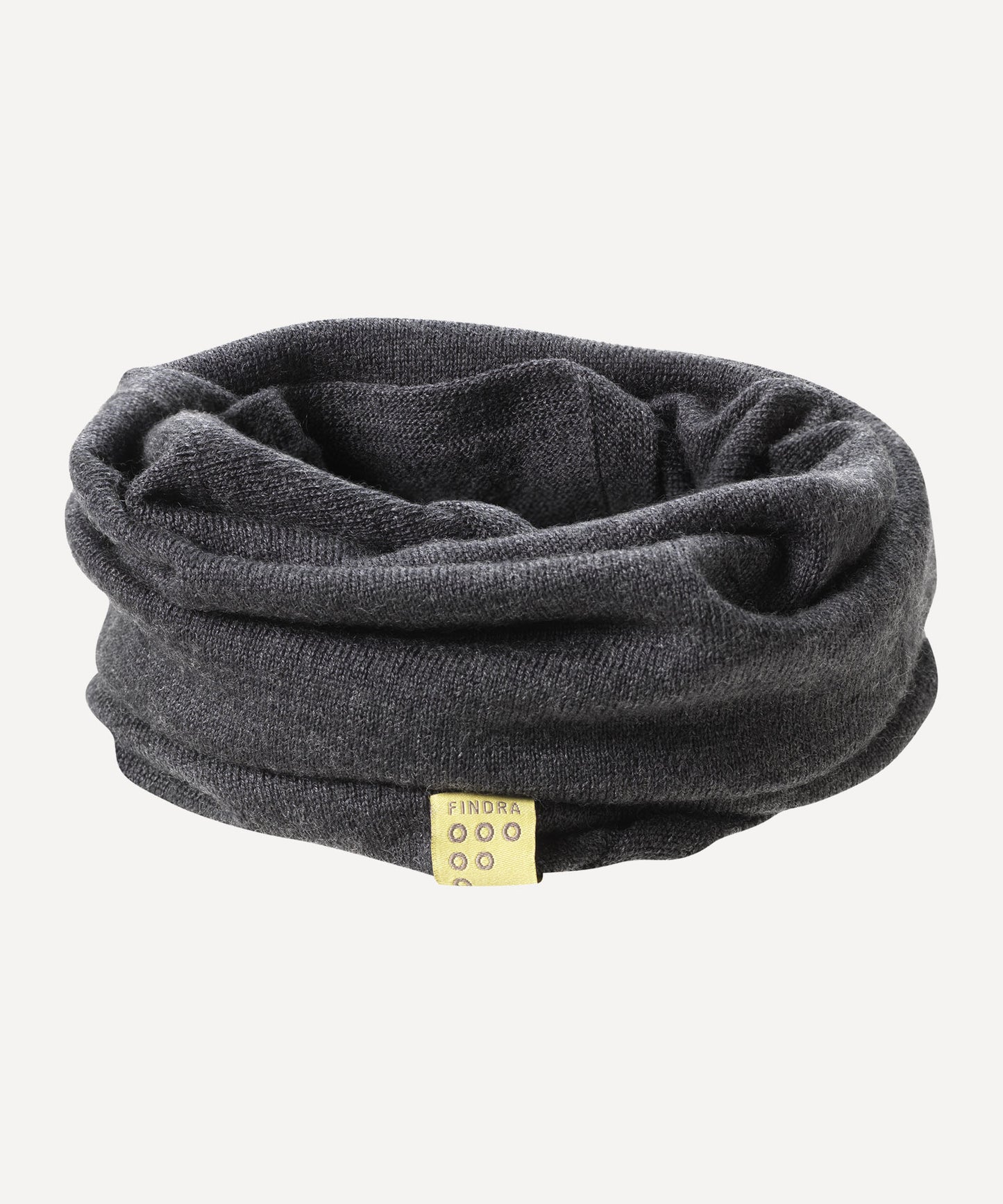 FINDRA Betty Plain Neck Warmer Charcoal 