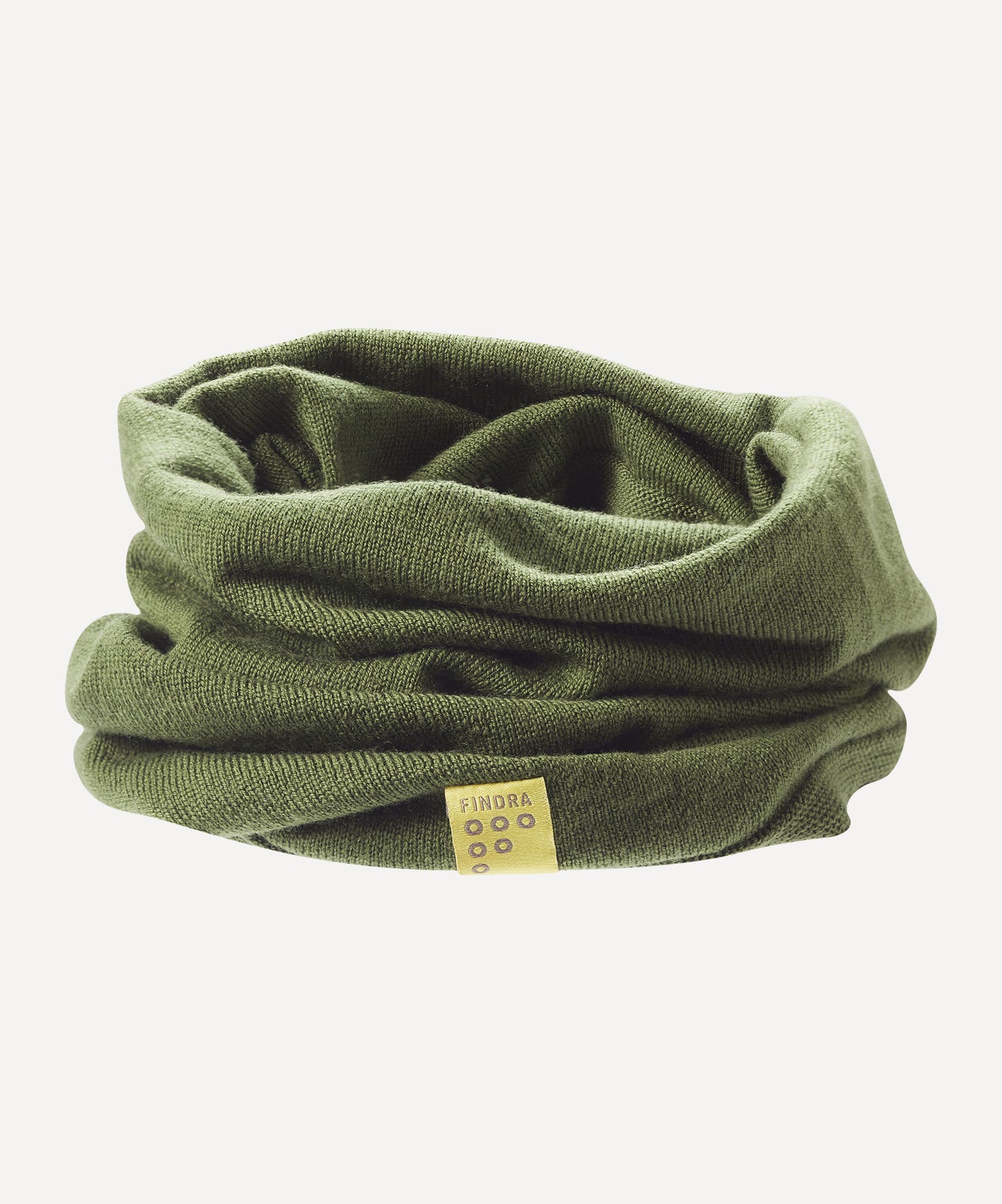 FINDRA Betty Neck Warmer Plain Moss Green