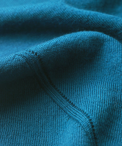 FINDRA Route Ladies Merino T Shirt Teal Detail
